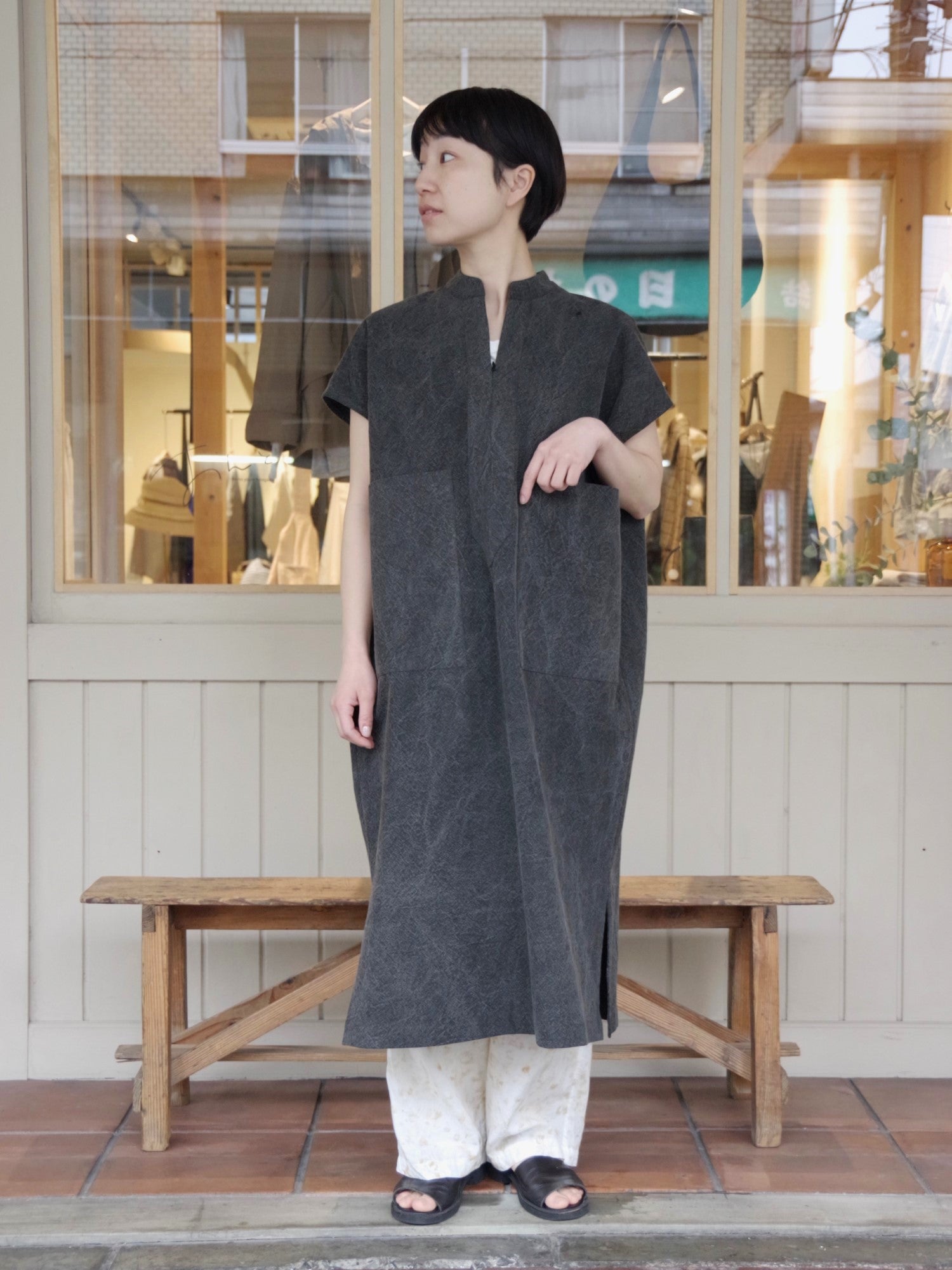 SQUARE TUNIC | SI-HIRAI – おんど en no youni hirogaru