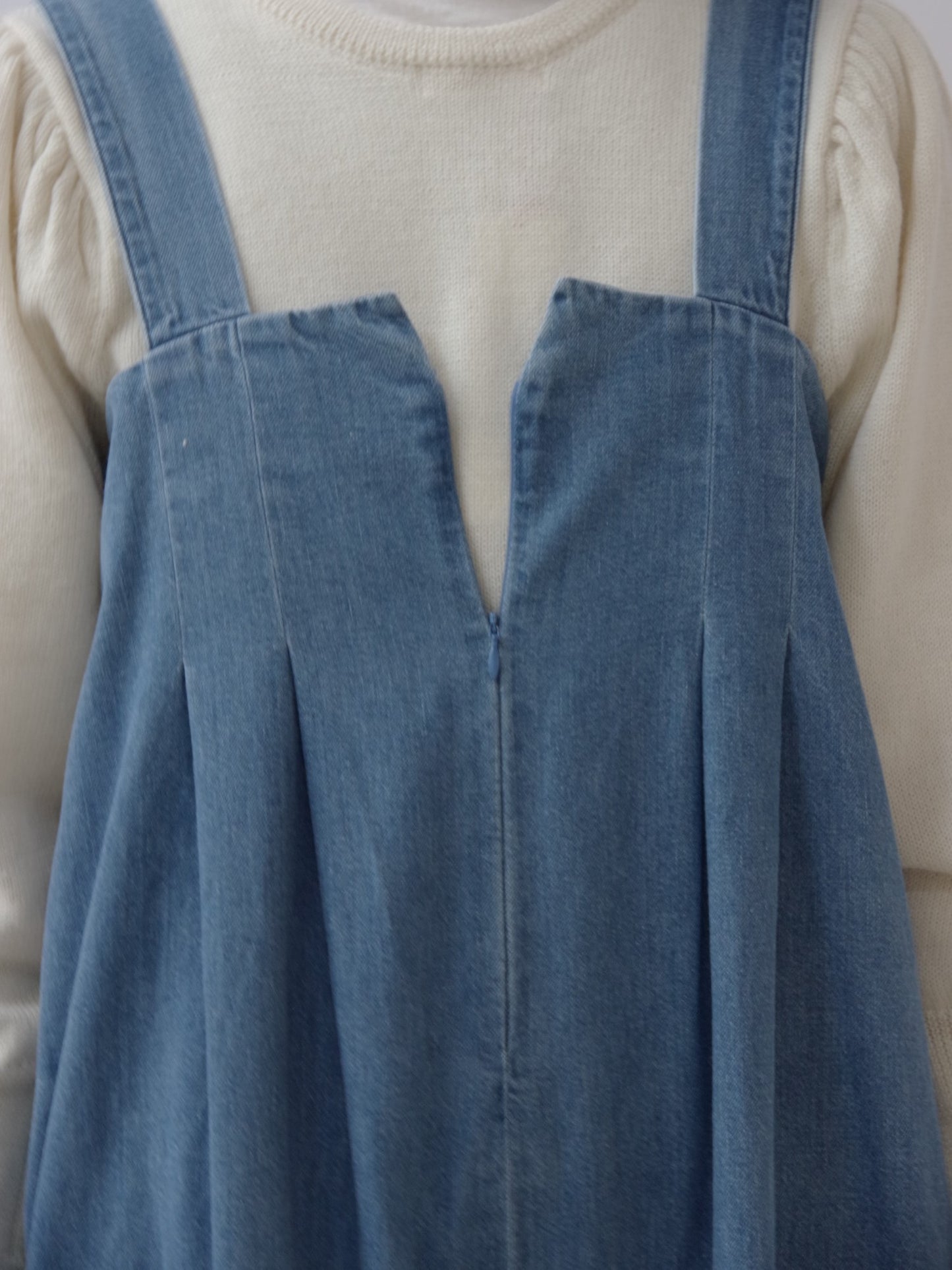 DENIM WIDE OVERALL  | sisisi