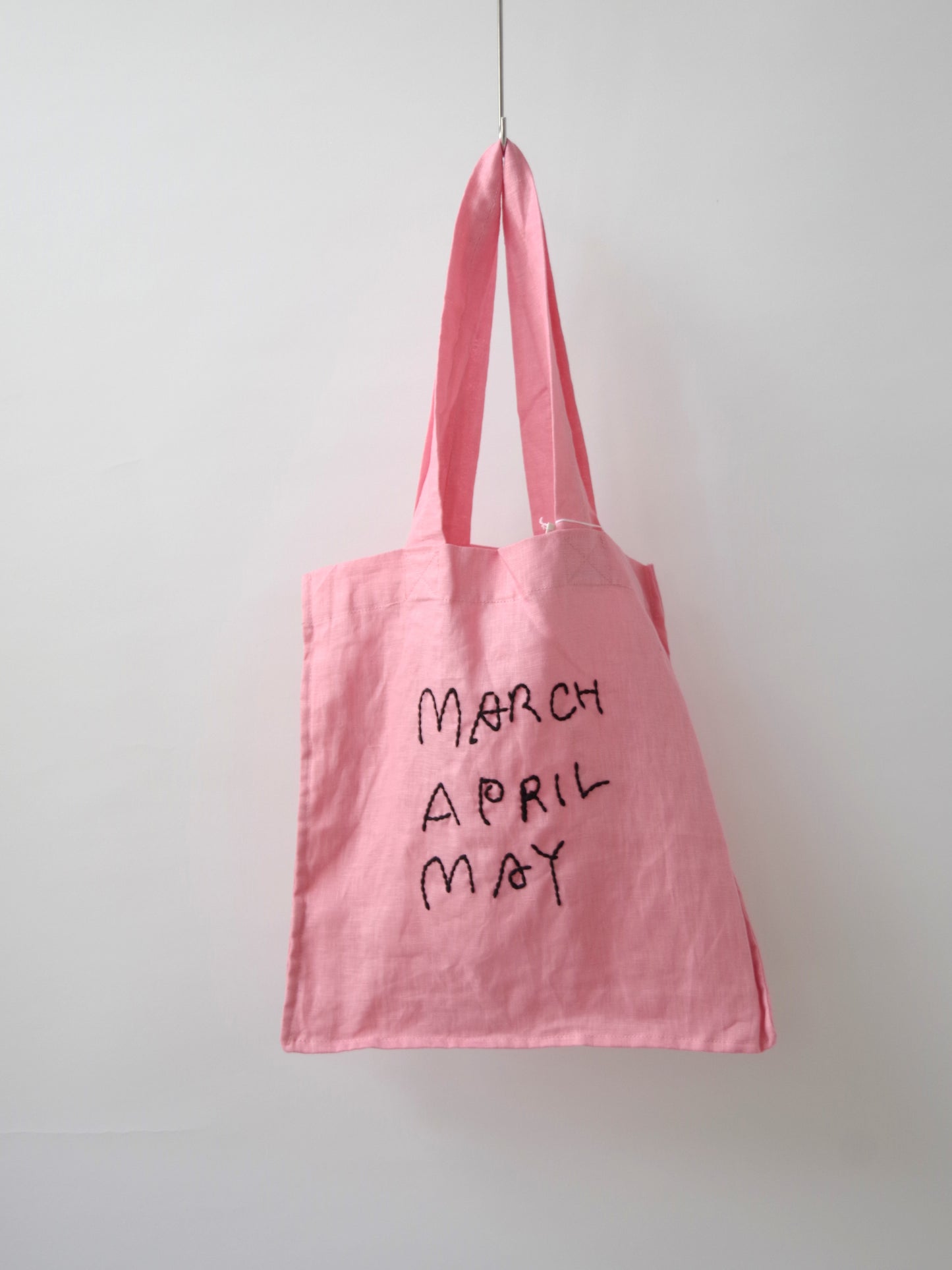 リネントートバッグ 9L (hot pink)｜ March April May