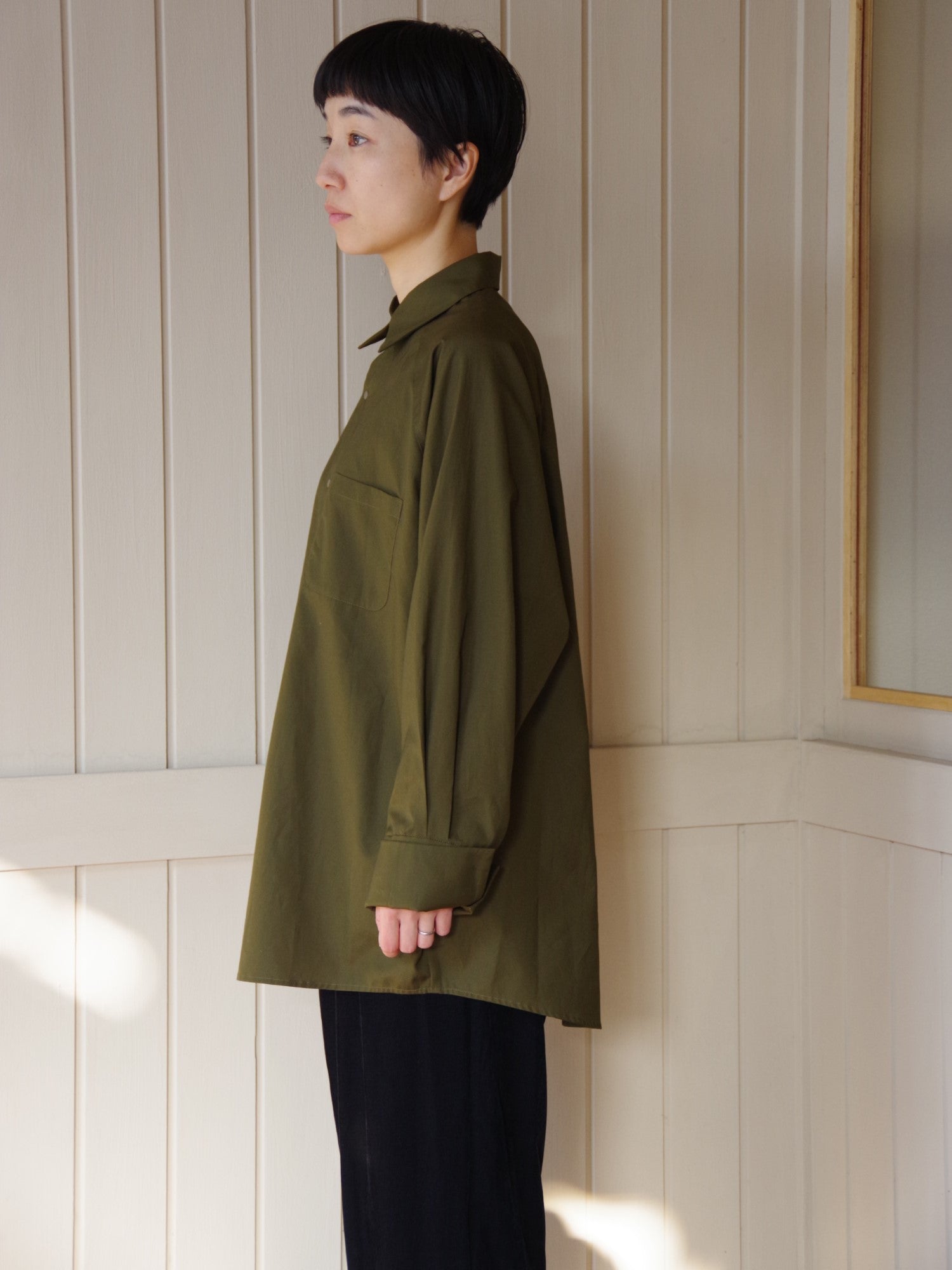 100/2 cotton broad raglan sleeve shirt |itochi